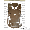 Kit moquettes Schémas Renault 5 Turbo2 R5T T2