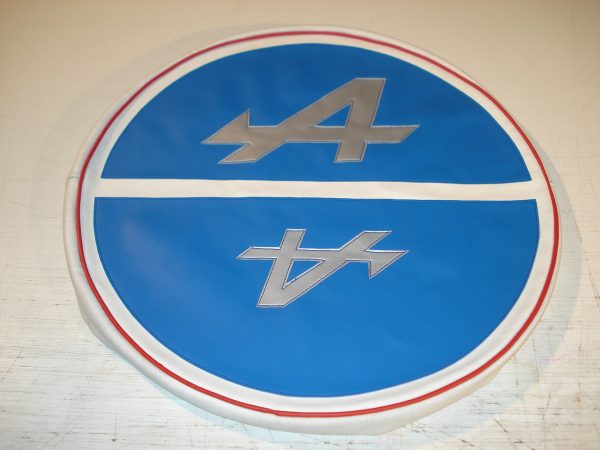 Renault Alpine A110 Berlinette A310 A610 A610V6 V6GT GTA housse roue secours bleu blanc rouge