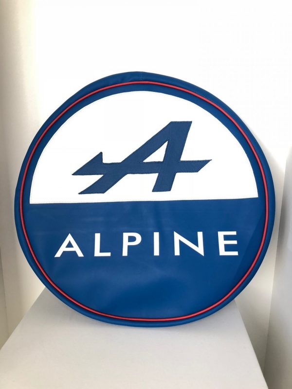 Renault Alpine A110 Berlinette A310 A610 A610V6 V6GT GTA housse roue secours bleu blanc rouge