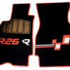 Renault Megane Mégane RS R26 R26R kit moquette noir rouge