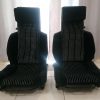Renault Alpine Berlinette A310 V6GT garniture de siège arrière tissu noir
