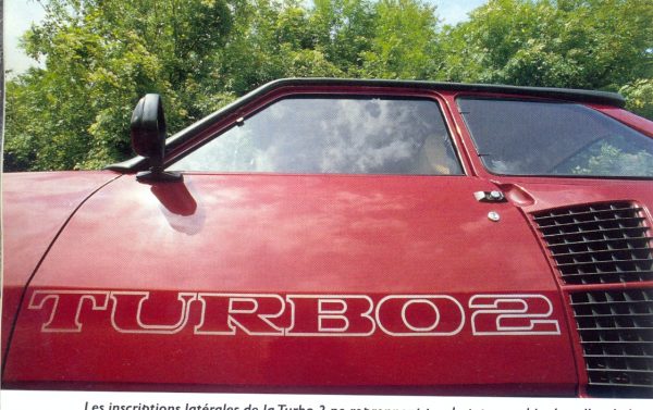 Renault 5 Turbo 2 Turbo2 R5T rouge kit autocollant autocollants transparent