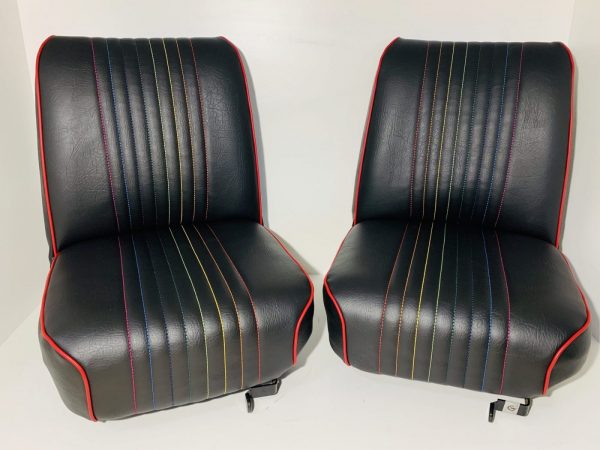 Réfection sièges et banquette de Mini Cooper