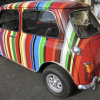 Réfection sièges et banquette de Mini Cooper