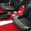 Seat Simca 1200's black red