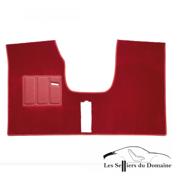 Renault 5 Alpine Turbo Tapis Avant moquette rouge rubis