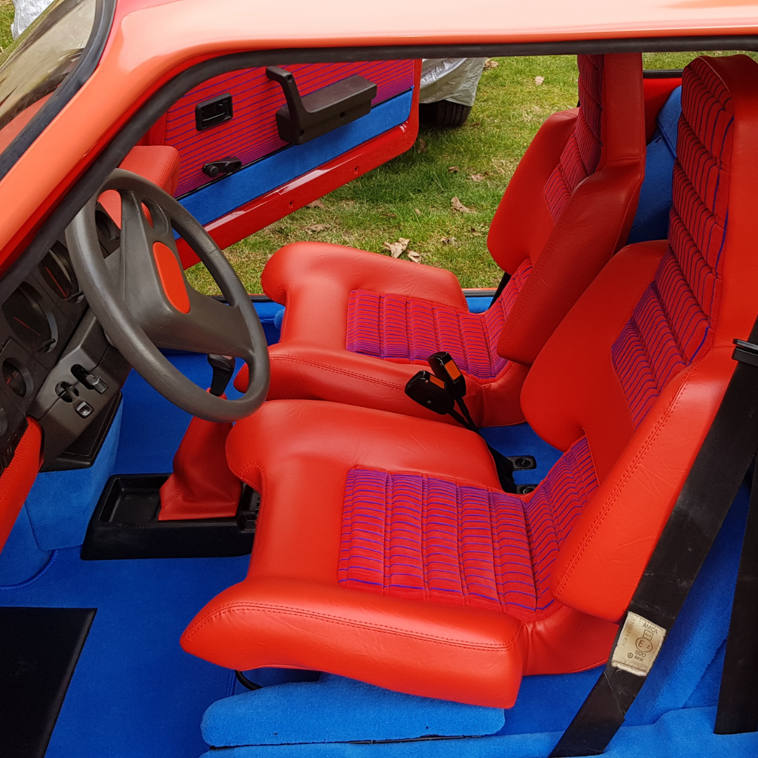Selleries Inside Renault 5 Turbo T1 T2 R5T Domain Saddlers