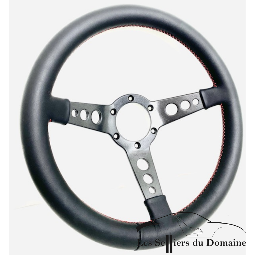 garnissage du volant en cuir Alpine