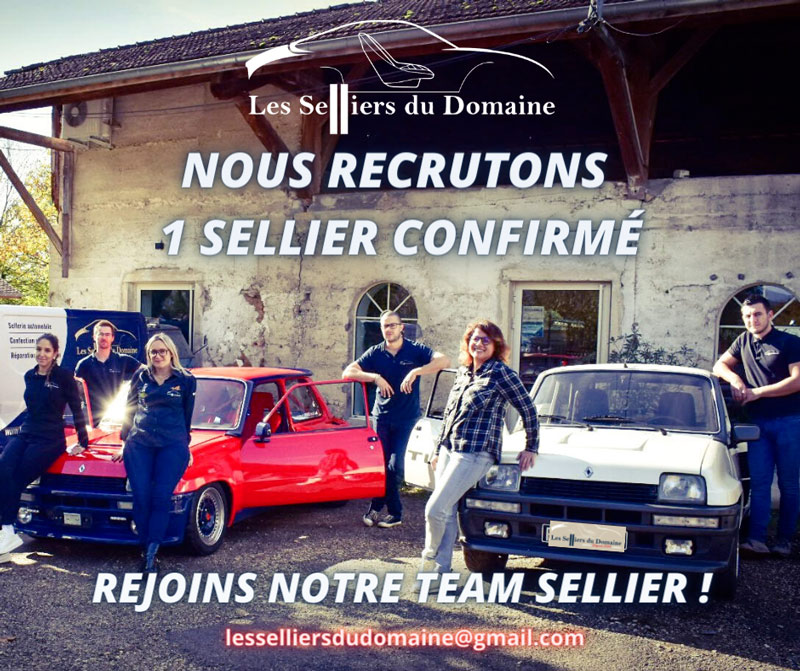 Les Selliers du Domaine recrutent !