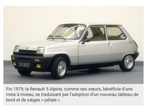 Renault 5 Alpine Phase 2