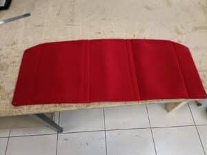 Bandeau pare-soleil rouge Renault 5 Turbo
