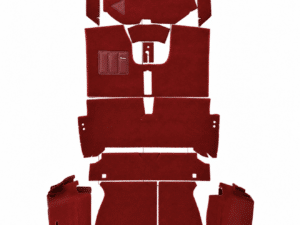 Kit moquette complet rouge rubis Renault 5 Alpine Turbo
