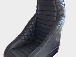 Housse de siège baquet ISA tout cuir noir